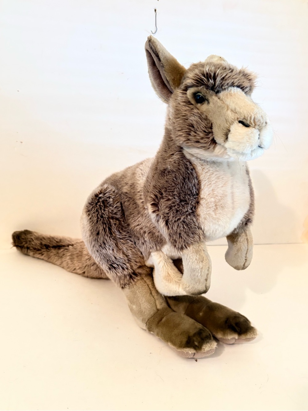 FAO Schwarz Toys R Us Large Plush Stuffed Realistic Kangaroo